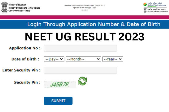 National Testing Agency (NTA) declares result of National Eligibility cum Entrance Test Undergraduate (NEET UG 2023).