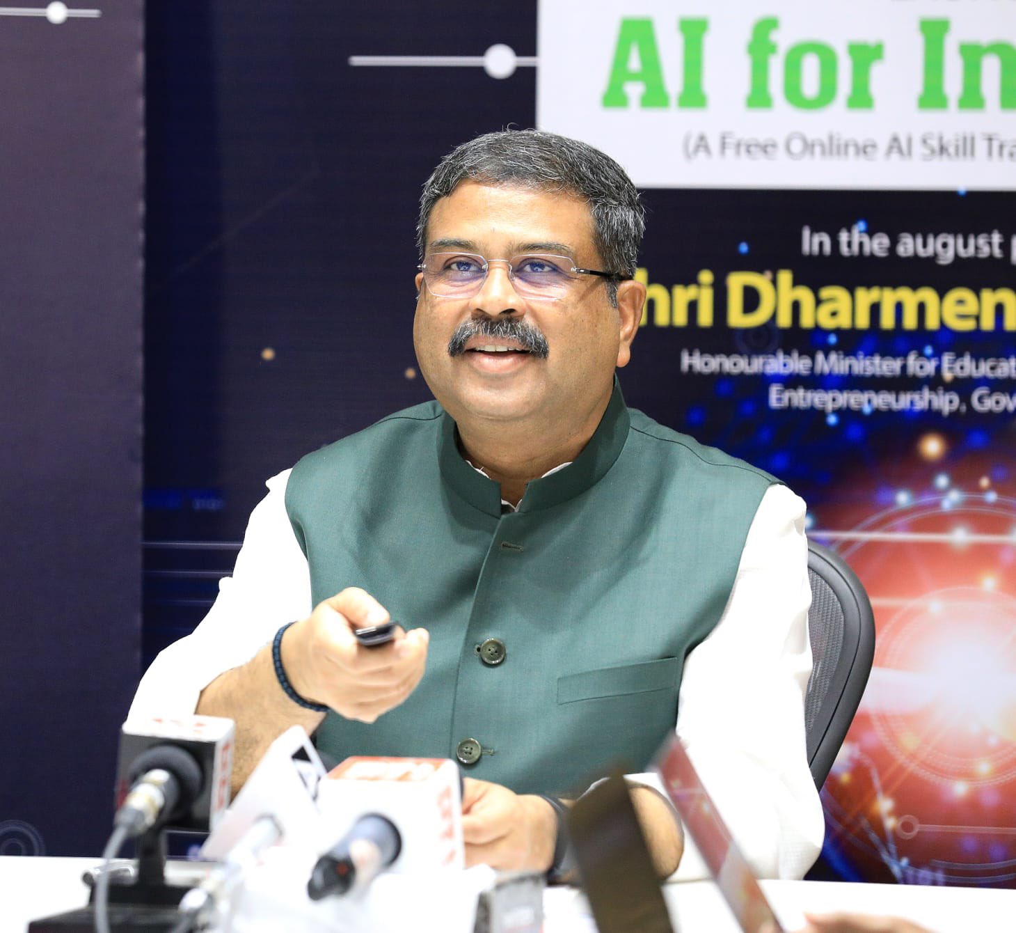 Ministry of Skill Development and Entrepreneurship launched AI skill training course in Indian languages.