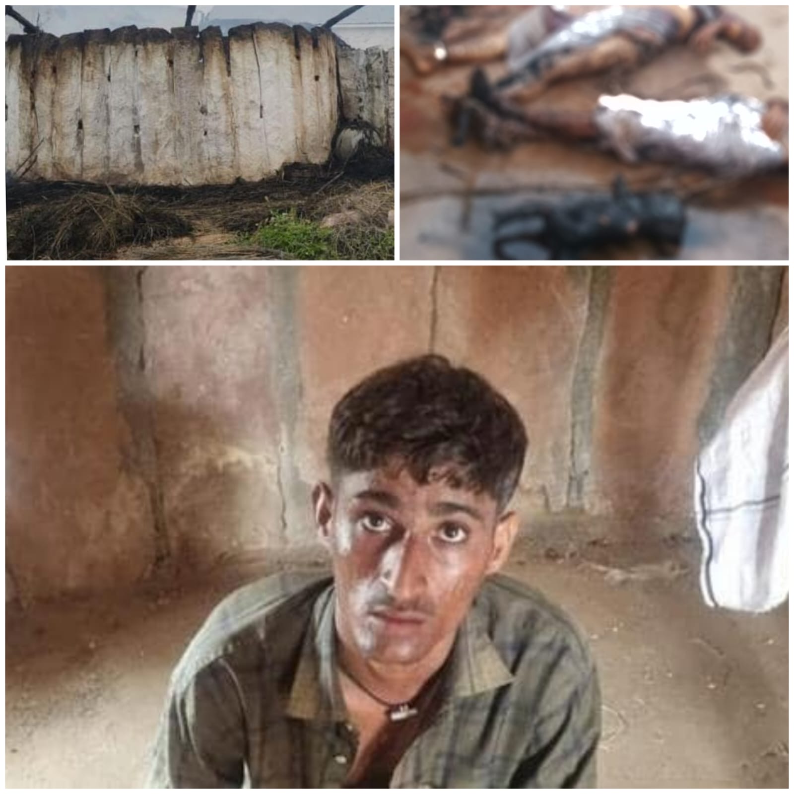 Family of four including a six month old baby burnt to death over property inheritance dispute in Rajasthan by 19 year old relative.