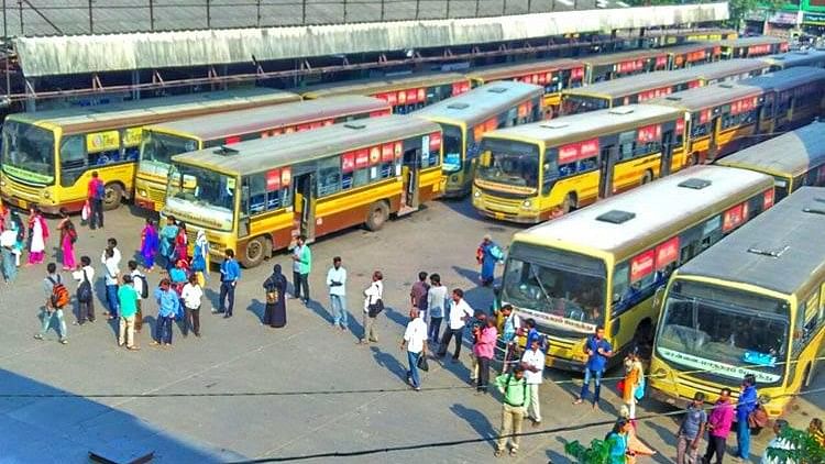 Trade unions transport strike affects commuters in TN