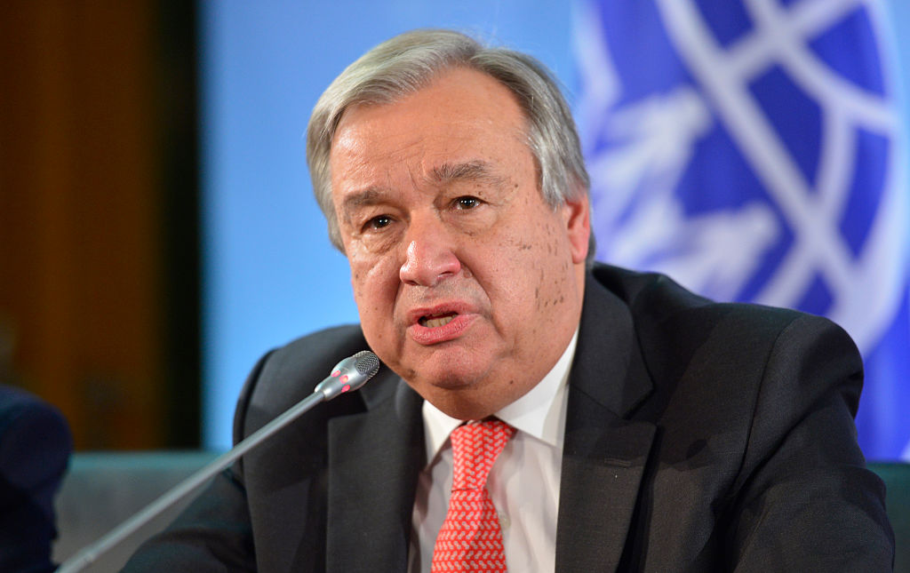 UN chief Antonio Guterres receives COVID-19 vaccine