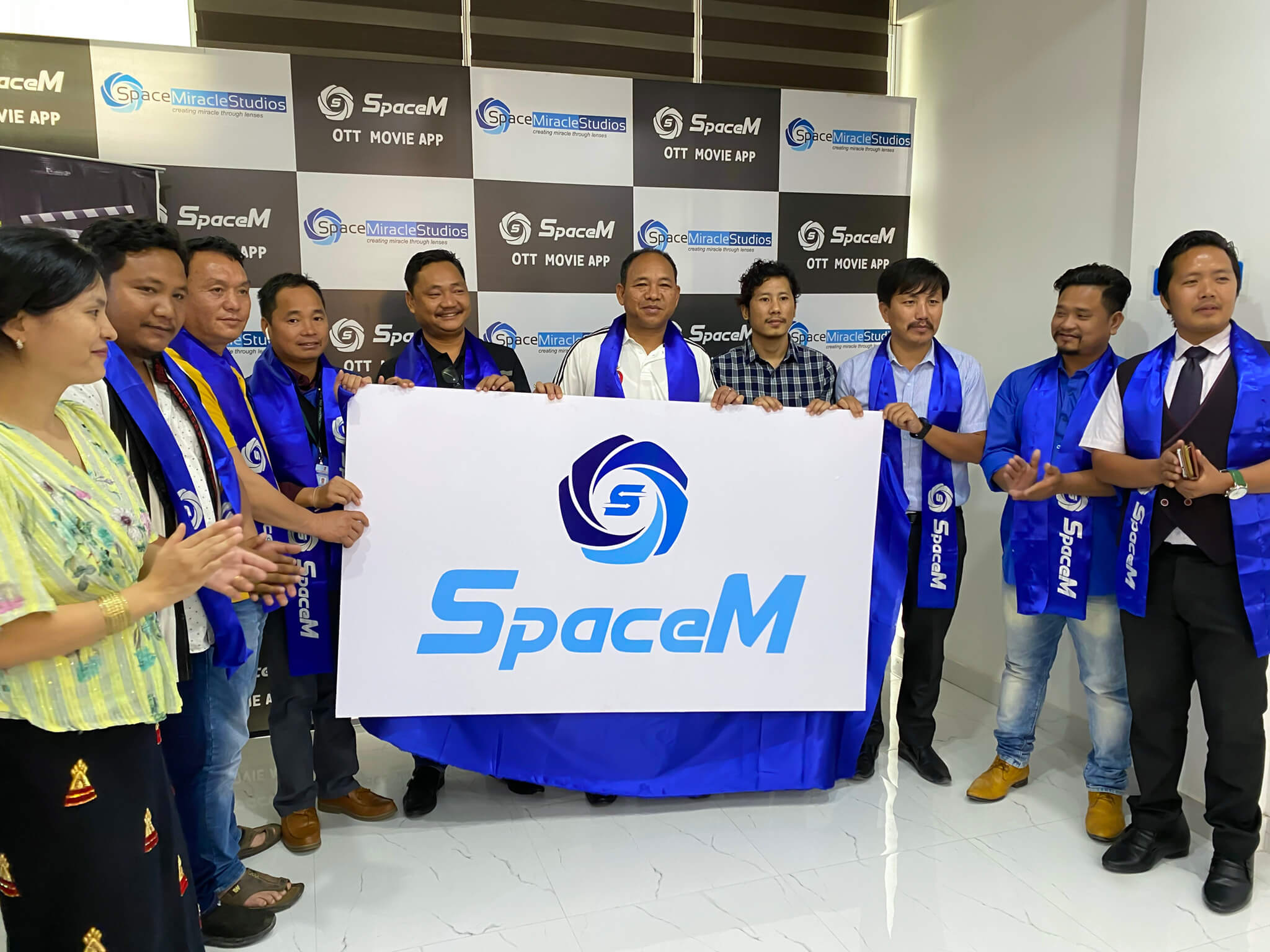 OTT app ‘SpaceM’ on pay-per-movie basis launched by Shri Mama Natung, Hon’ble Min. S&YA, WRD, Env & Forest, at Space Miracle Studios, A-sector Itanagar.