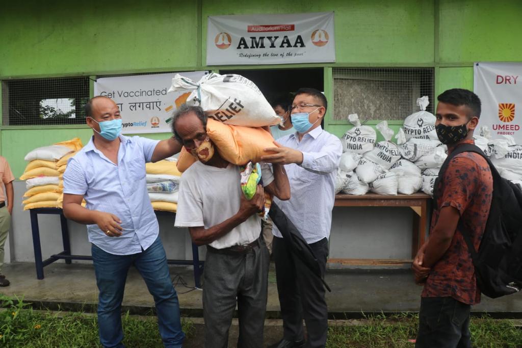 FREE RATION KITS DISTRIBUTED