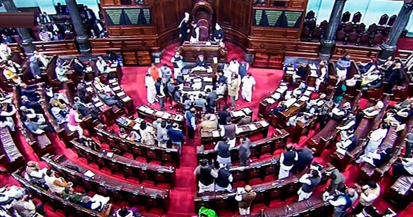 RS proceedings adjourned twice over farmers' issue