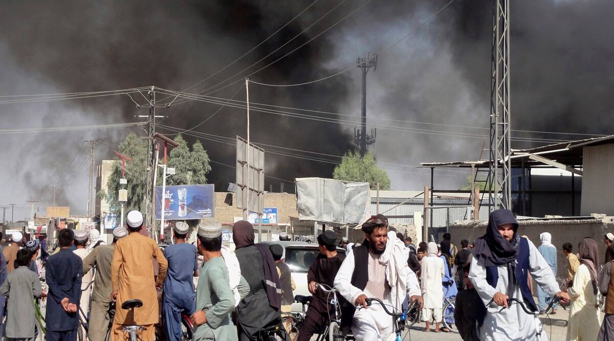 Afghan govt says stand firm against ‘terrorists’ as Taliban blitz continues