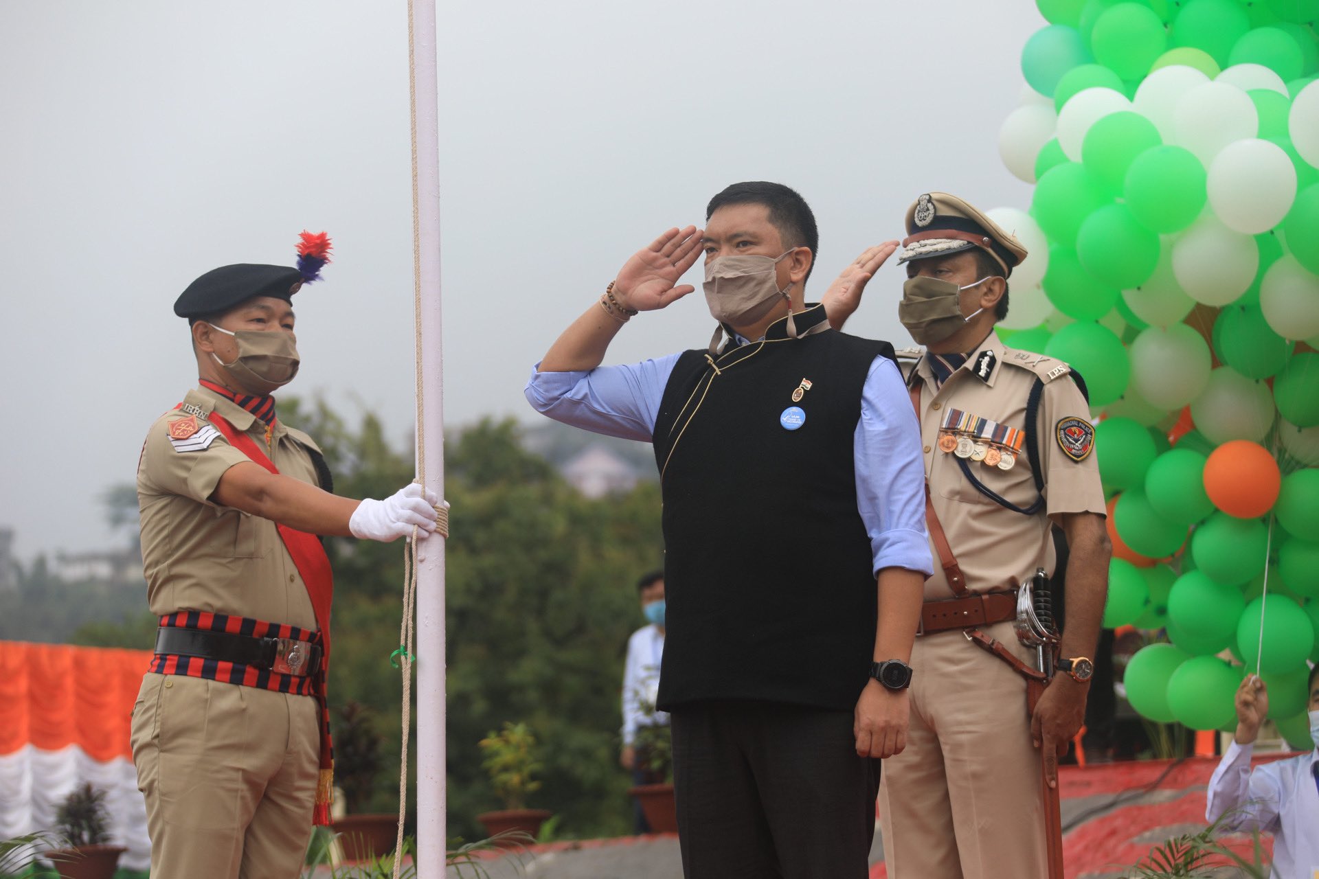 Arunachal Celebrates 75th Independence Day 2021 : HCM Pema Khandu delivers an eloquent and rhetoric speech