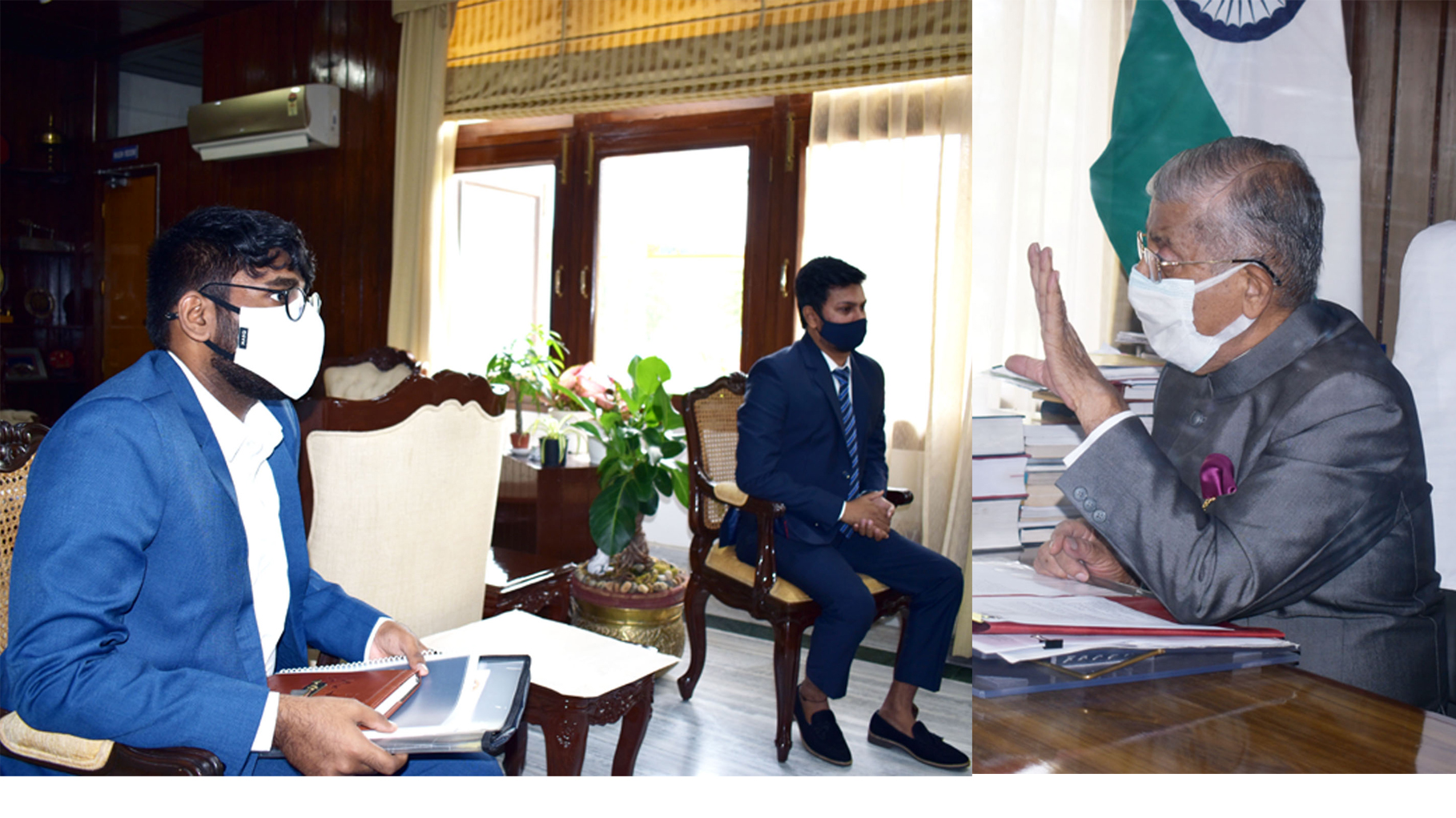 Dadasaheb Phalke International Film Festival CEO calls on the Governor