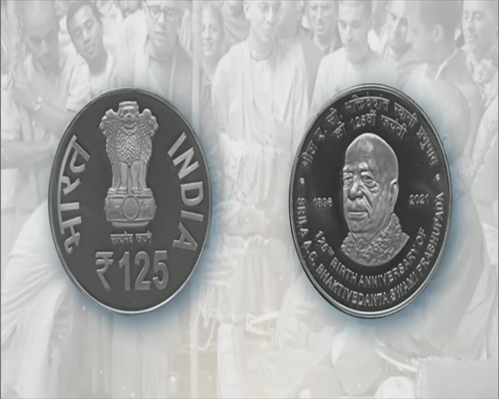 PM Modi releases special Rs 125 coin on ISKCON founder’s 125th birth anniversary