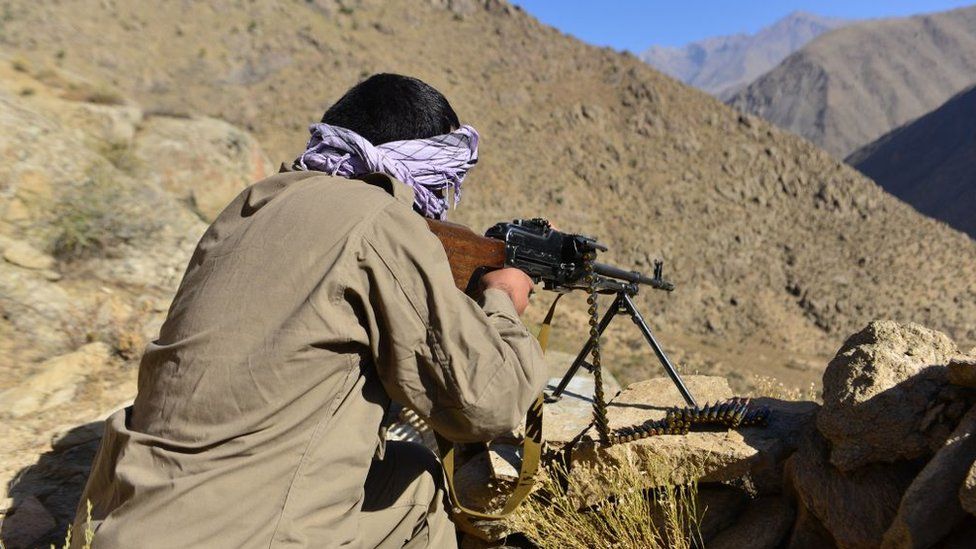 Heavy fighting is reported between Taliban forces and resistance fighters in Afghanistan's Panjshir Valley.