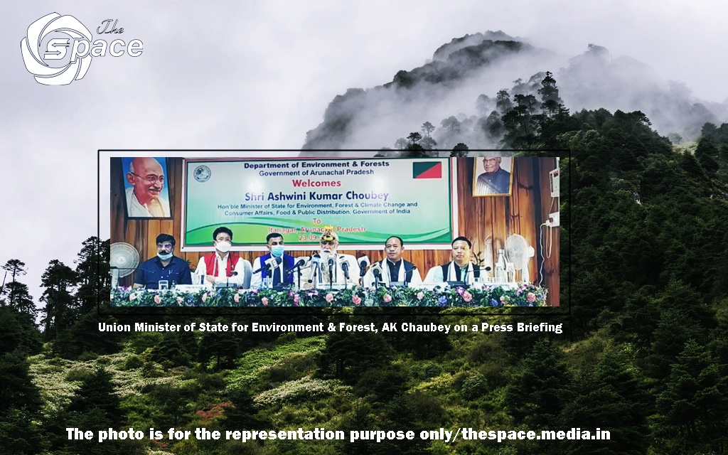 North East is the Railway Engine  to pave a way to development stated Union Minister of State for Environment & Forest, AK Chaubey in his short meeting held at Itanagar.