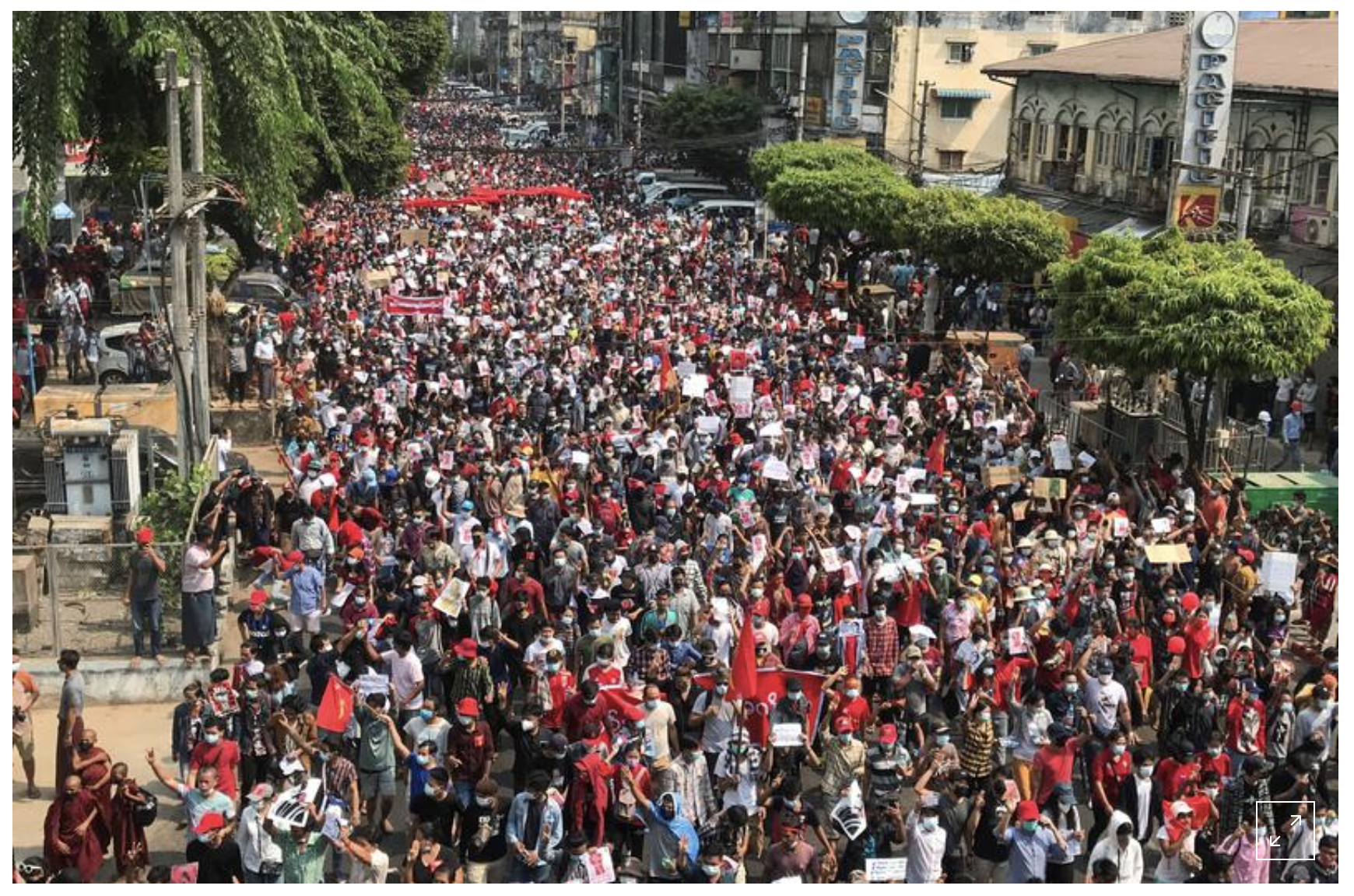 The Myanmar Army has not yet commented on the largest protests since 2007