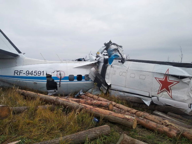 L-410 plane crashed in the Tatarstan region of Russia several reported to have been killed