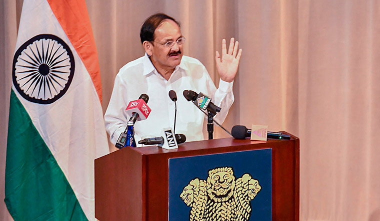 Vice President Venkaiah Naidu on return to New Delhi reminisce the lush green landscapes of North-Eastern Region