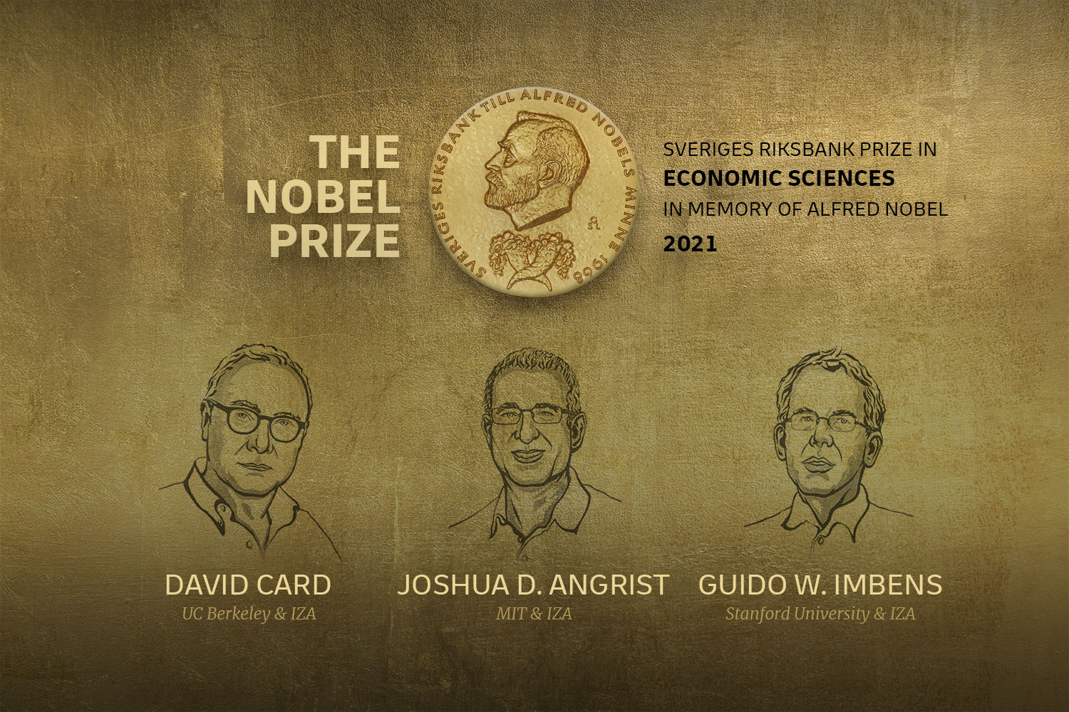 Three US-based economists won the 2021 Nobel prize for economics : WHO ARE THEY?