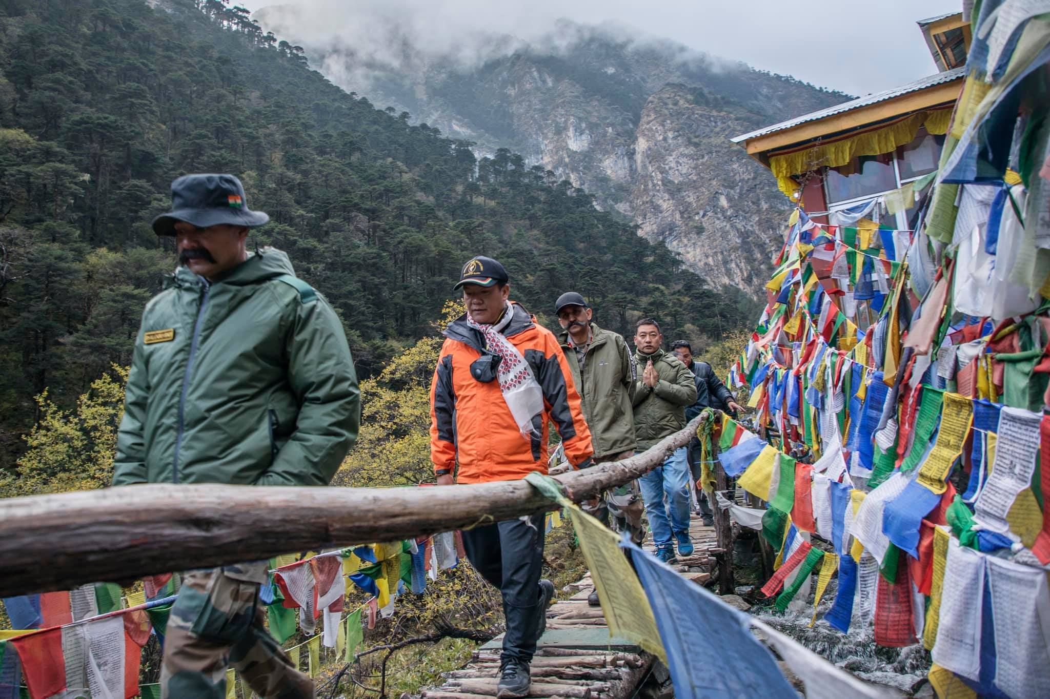 HCM Khandu's Three day tour of Indo-Tibetan Border Ends: Promised all essential helps