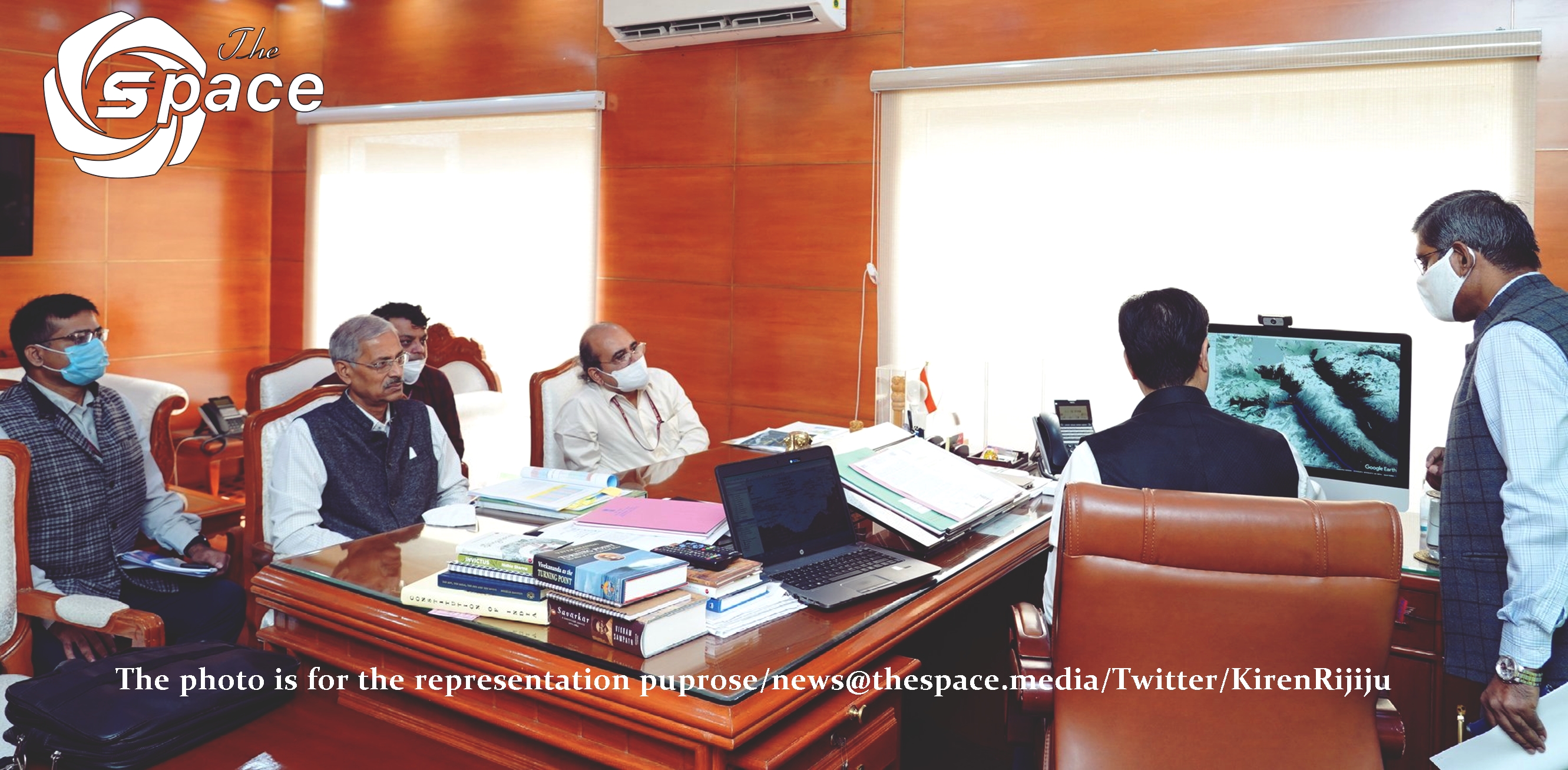 Met Jal Shakti Ministry and Central Water Commission on the issue of blackish water & dying fishes in Kameng river stated Kiren Rijiju