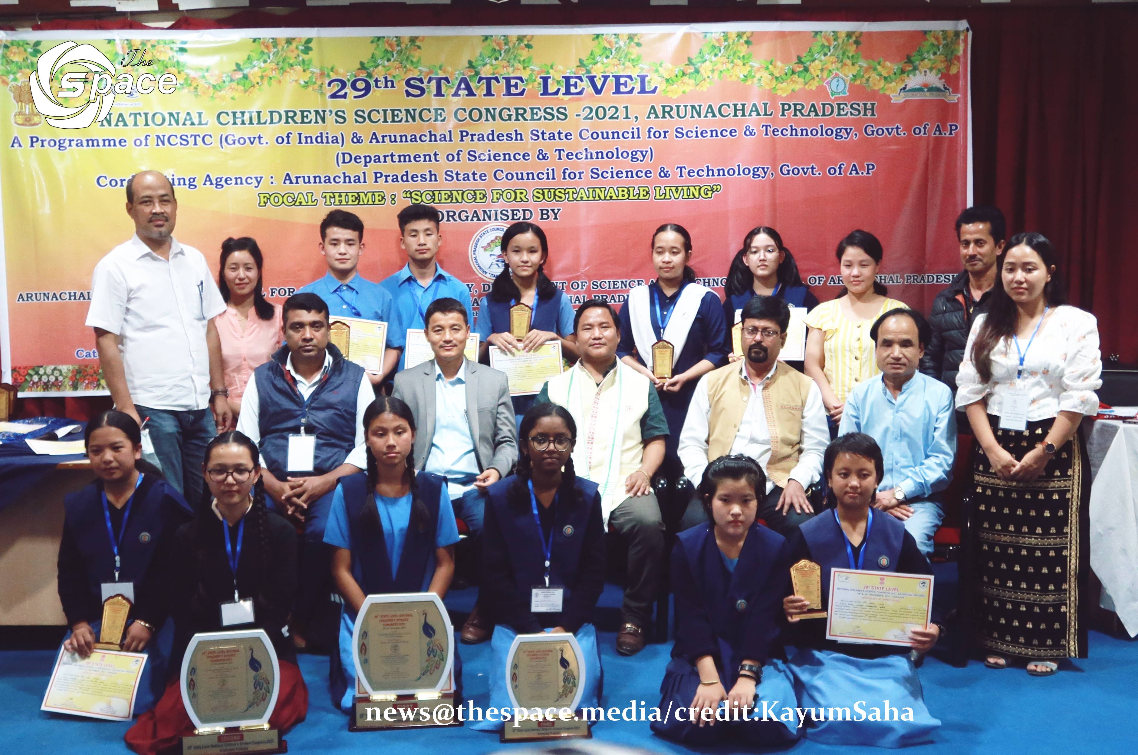 Students  from VKV yet again flagged the milestone  to  shine in the 29th state-level National Children’s Science Congress 