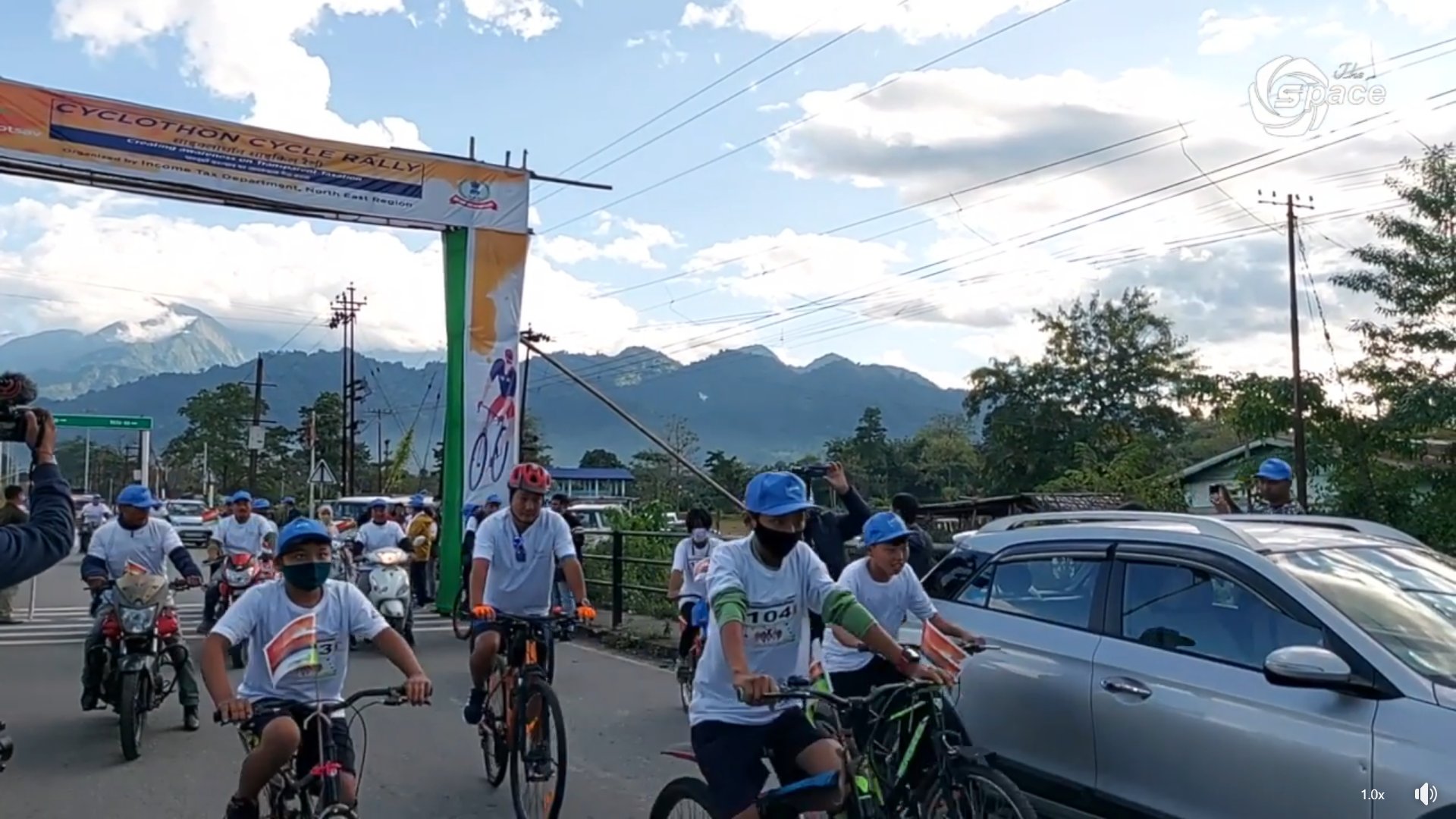 Cyclothon cum awareness rally on transparent taxation was held from Meka to Bomjir in the Lower Dibang Valley district