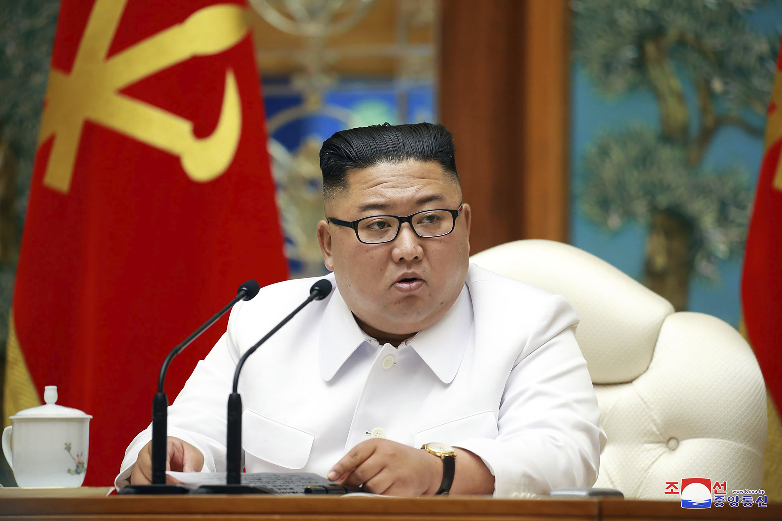 Kim lays blame at officials for N Korea's economic failures