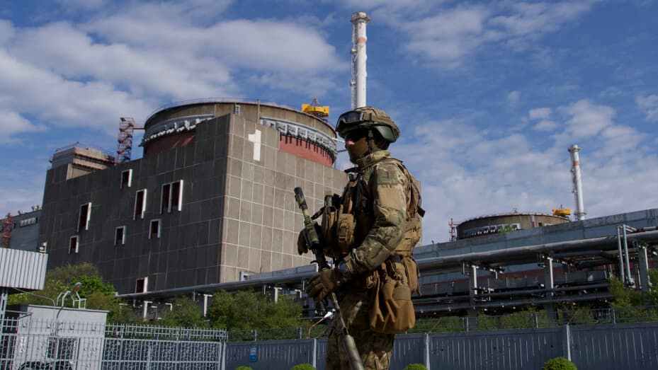 Ukrainian President, Volodymyr Zelenskyy warns a possible nuclear disaster.