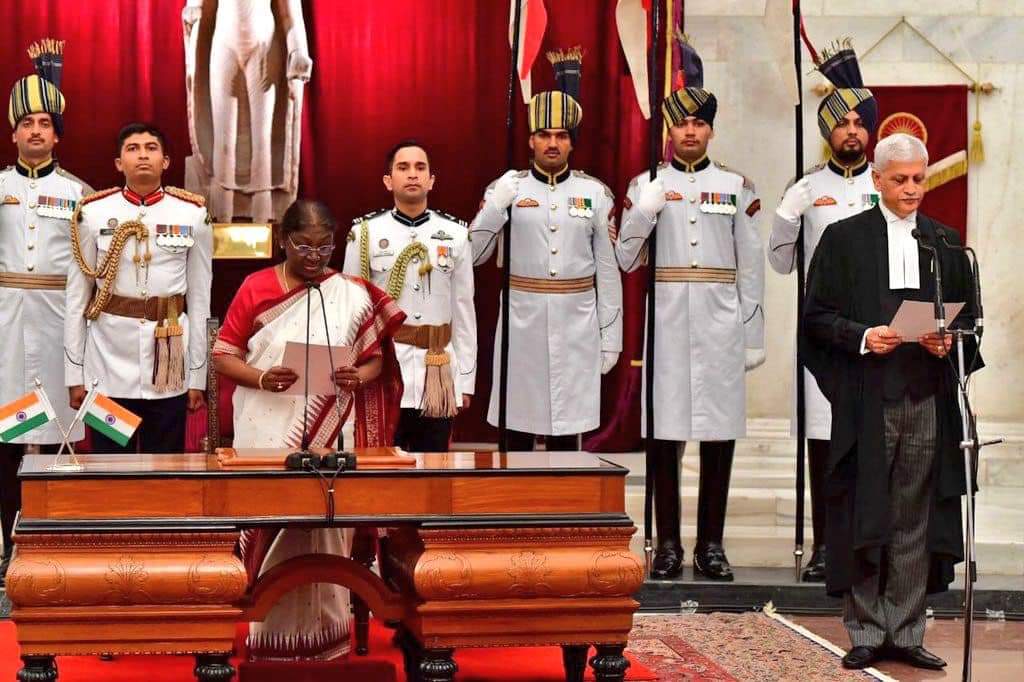 Justice Uday Umesh Lalit took oath as the 49th Chief Justice of India today.