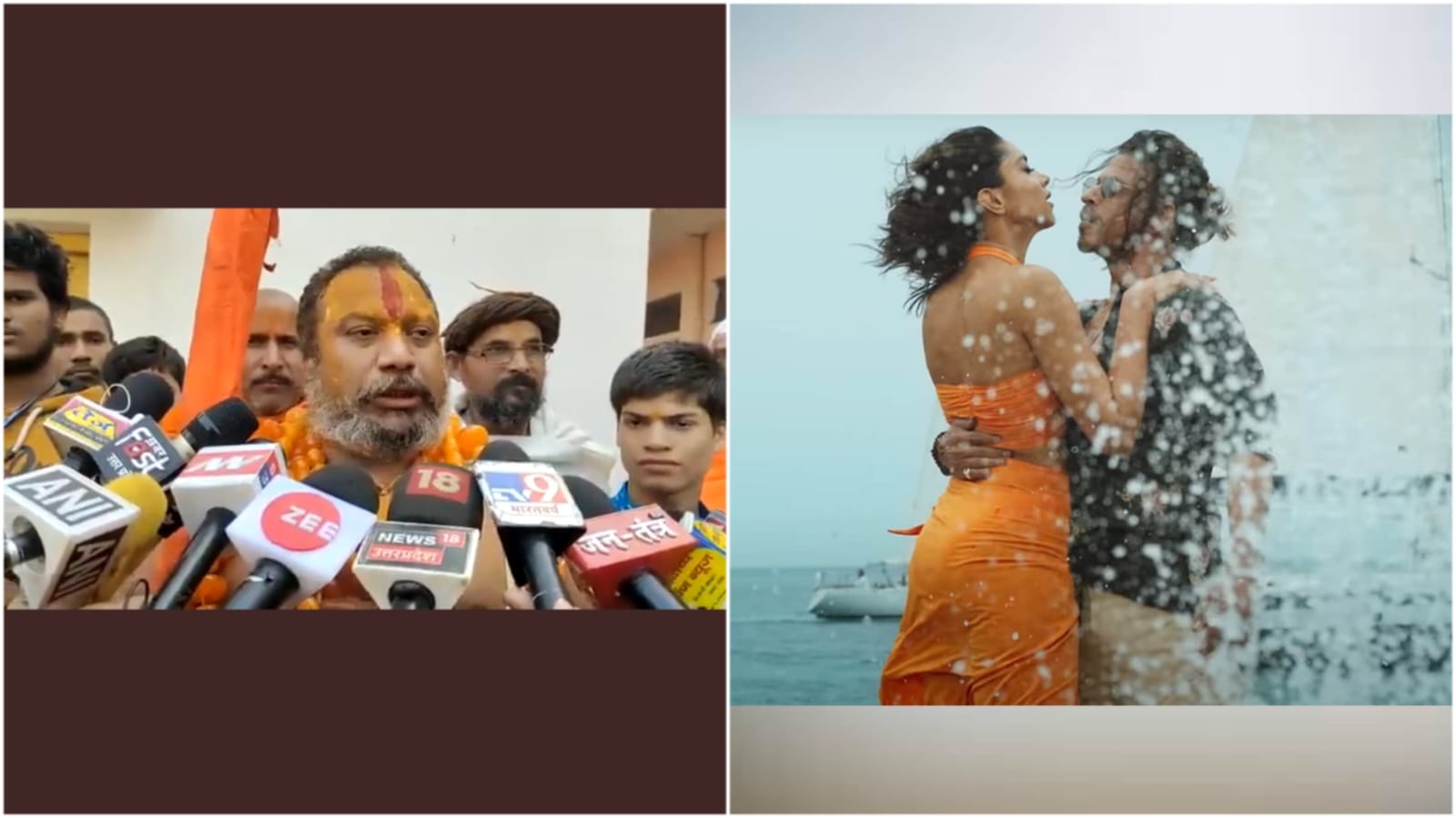 Pathaan Controversy Continues- Ayodhya seer says, 'Will burn Shah Rukh Khan alive.' 