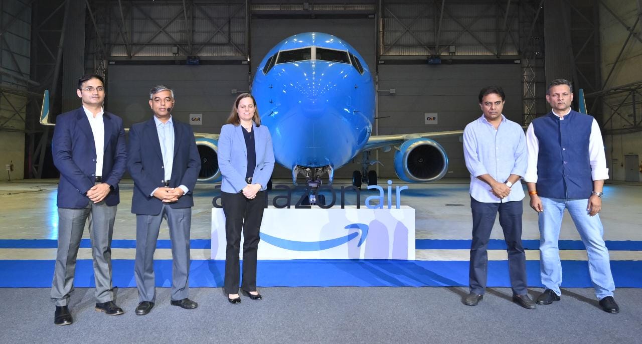 Amazon India launches Amazon Air, India’s first e-commerce cargo fleet.