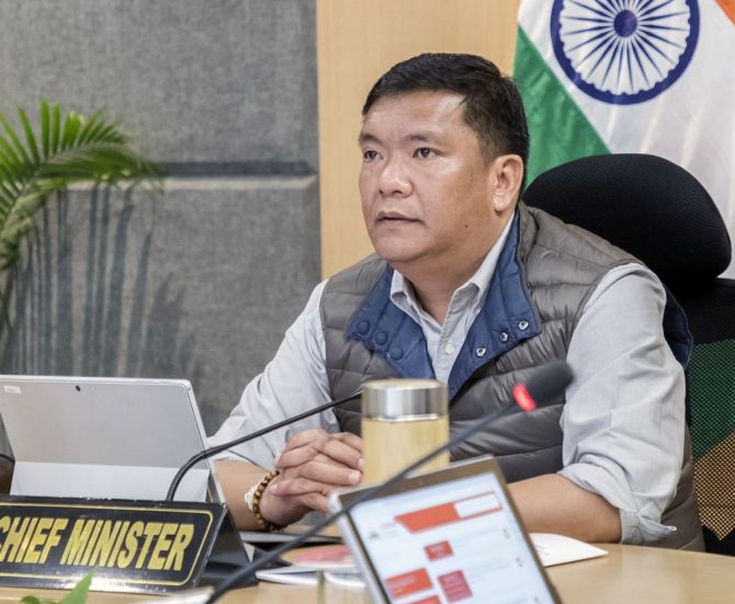 Pema Khandu led govt plans to build 50 mini hydropower projects along China border in Arunachal.